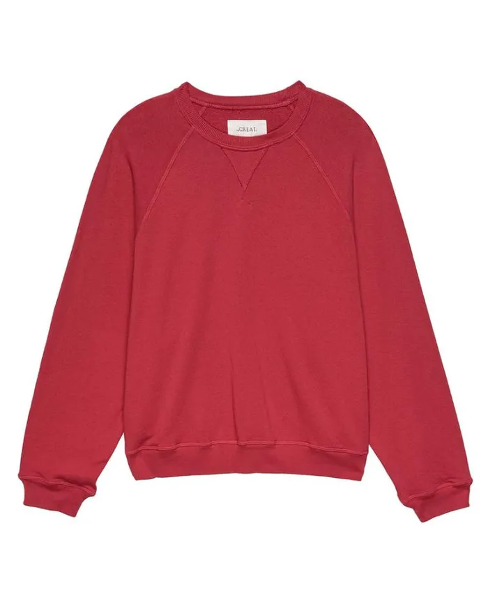 Tops Women039s The Great The Slouch Sweatshirt Gemstone