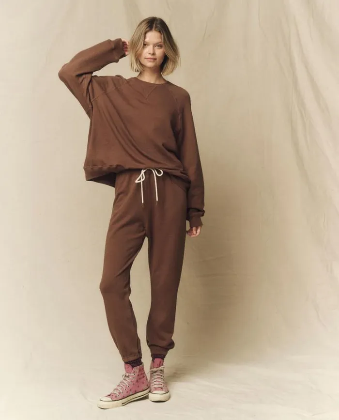 Tops Women039s The Great The Slouch Sweatshirt Hickory