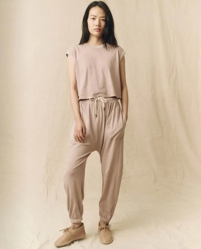 Tops Women039s The Great The Square Tee Soft Lilac