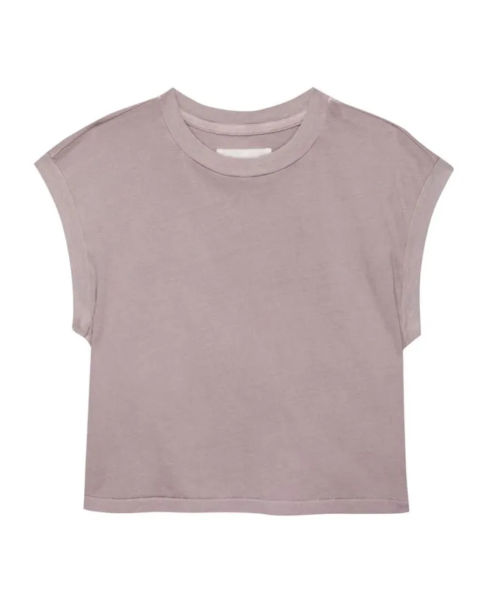 Tops Women039s The Great The Square Tee Soft Lilac