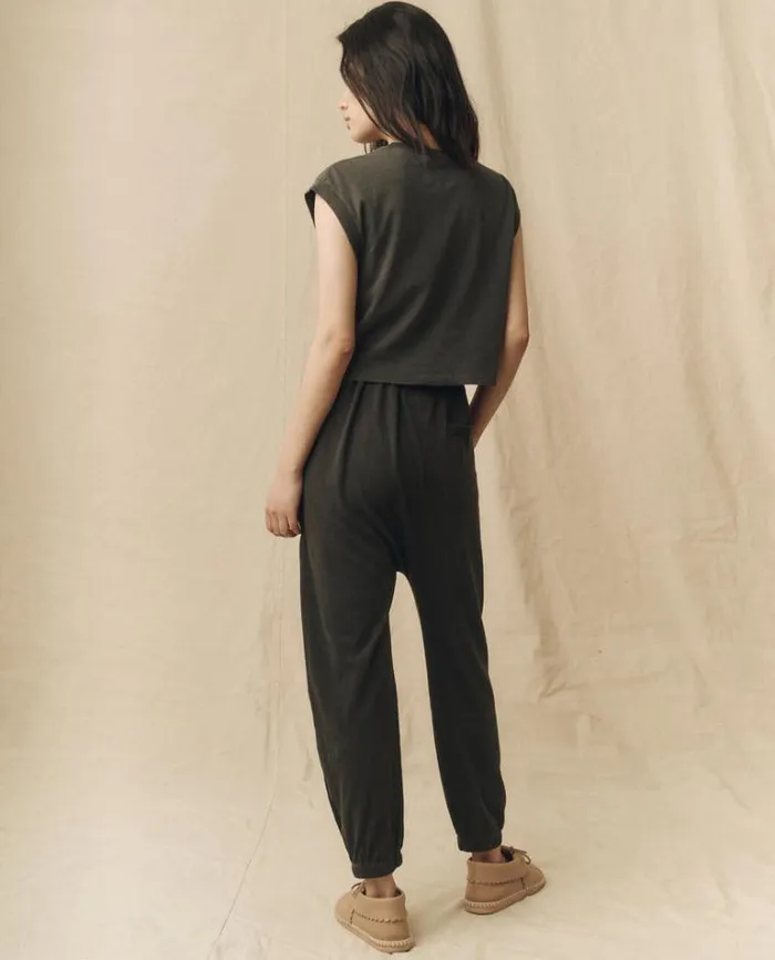 Tops Women039s The Great The Square Tee Washed Black