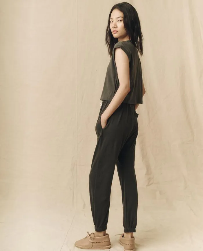 Tops Women039s The Great The Square Tee Washed Black