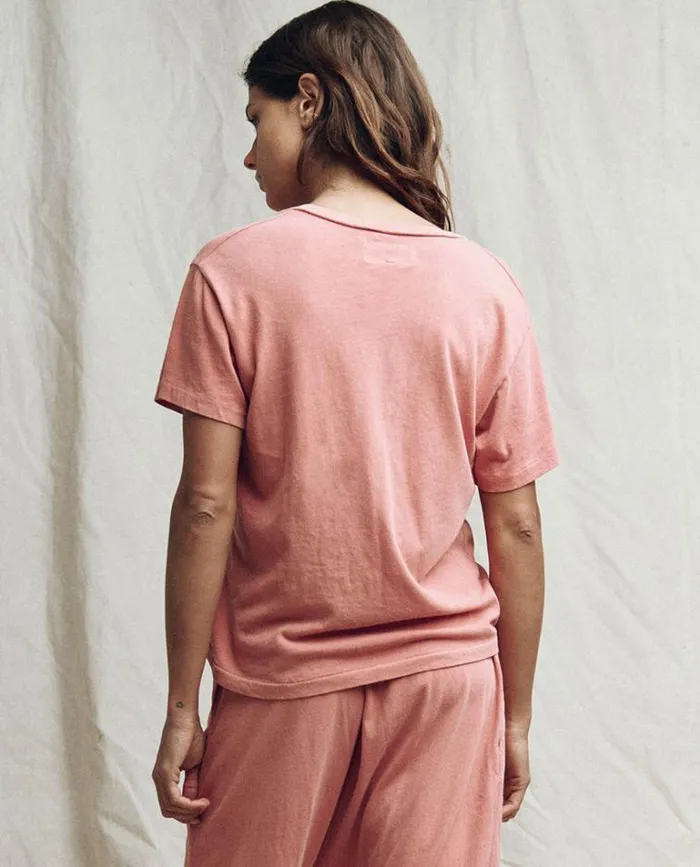Tops Women039s The Great The VNeck Tee Rose
