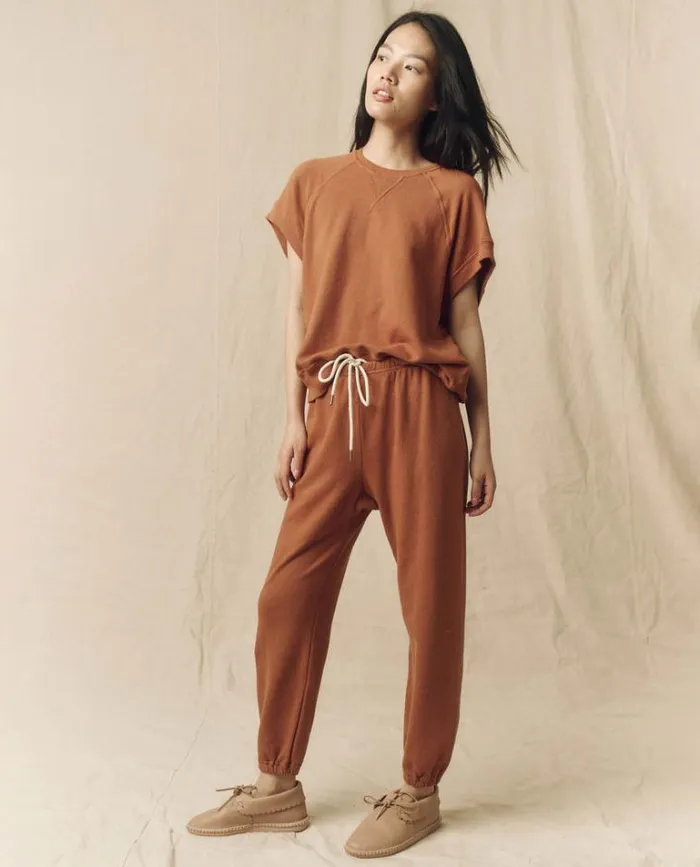 Tops Women039s The Great The Wedge Sweatshirt Canyon