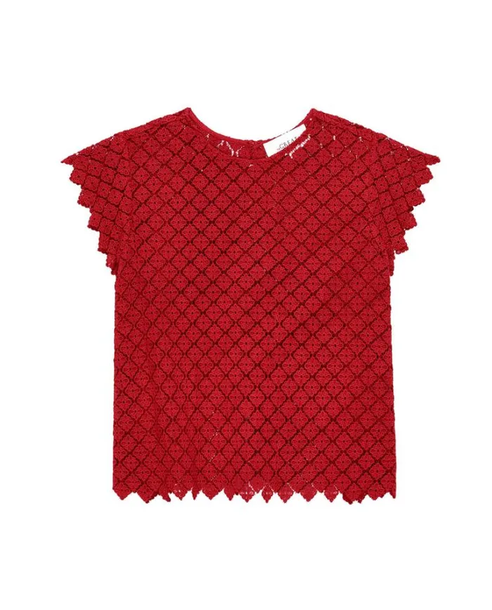 Tops Women039s The Great The Wing Top Garnet