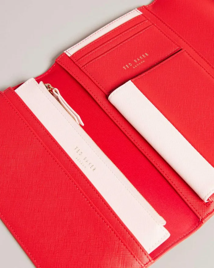 Travel Wallet Red Women Ted Baker Bags