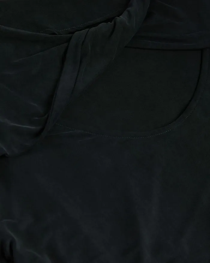 Twist Back Jersey Top Black Women Ted Baker Tops and TShirts Twist Back Jersey Top Black Women Ted Baker Tops and TShirts