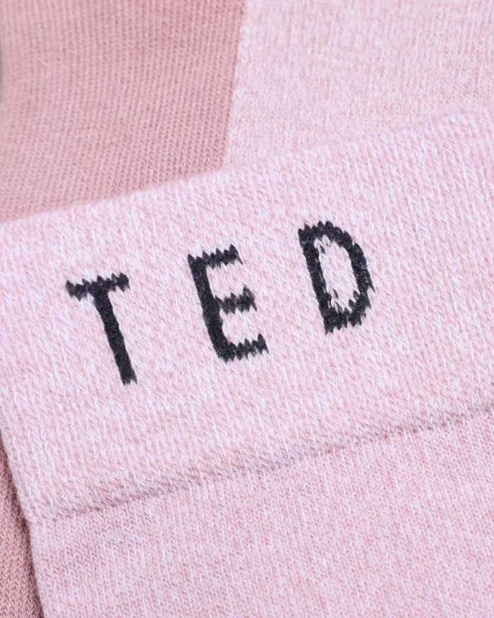 Twisted Yarn Socks Pink Men Ted Baker Socks