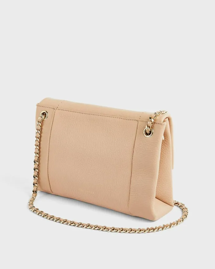 UNLINED SOFT LEATHER XBODY BAG Taupe Women Ted Baker Bags UNLINED SOFT LEATHER XBODY BAG Taupe Women Ted Baker Bags