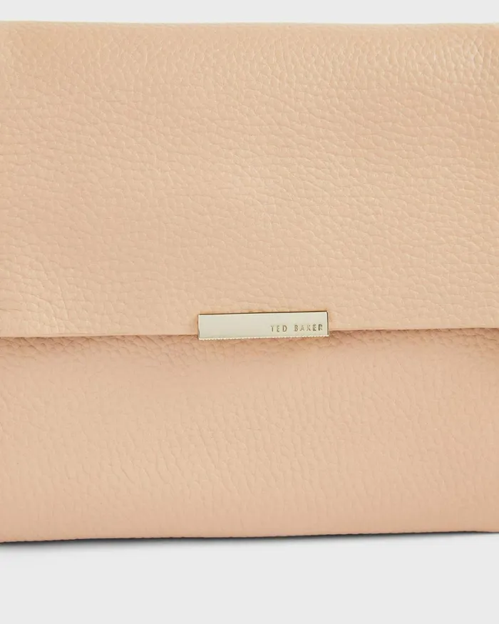 UNLINED SOFT LEATHER XBODY BAG Taupe Women Ted Baker Bags UNLINED SOFT LEATHER XBODY BAG Taupe Women Ted Baker Bags