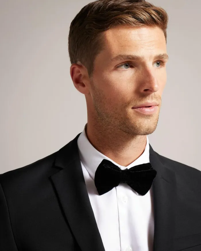 Velvet Bow Tie Black Men Ted Baker Ties and Bow Ties