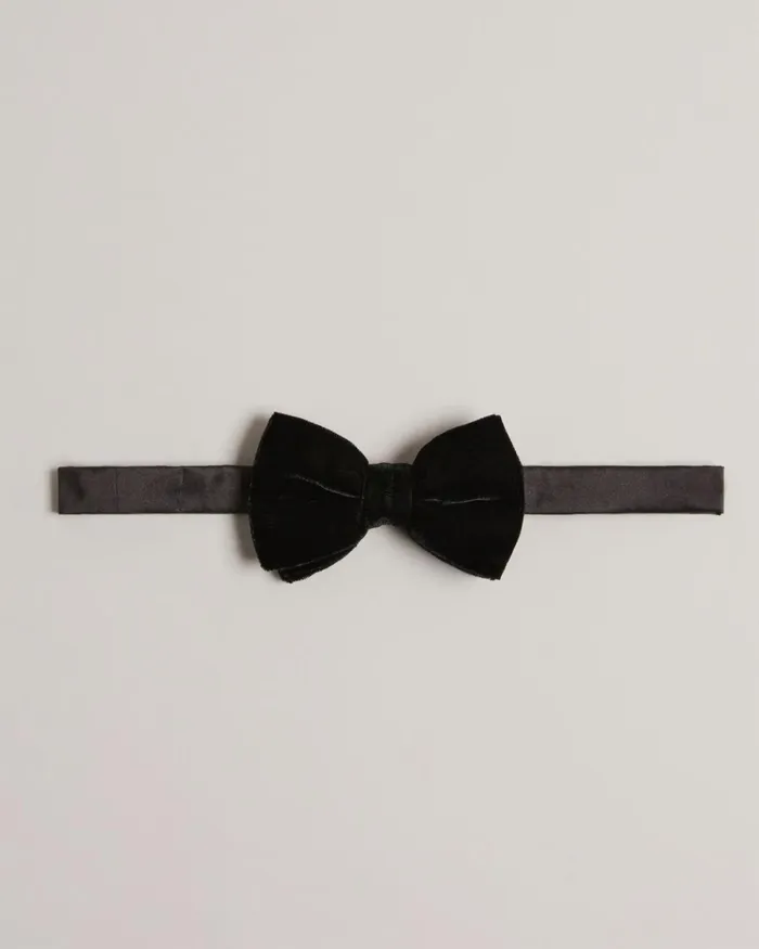 Velvet Bow Tie Black Men Ted Baker Ties and Bow Ties Velvet Bow Tie Black Men Ted Baker Ties and Bow Ties