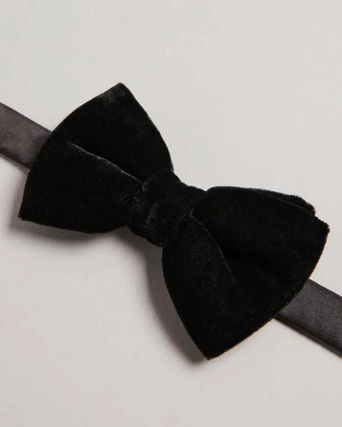 Velvet Bow Tie Black Men Ted Baker Ties and Bow Ties Velvet Bow Tie Black Men Ted Baker Ties and Bow Ties