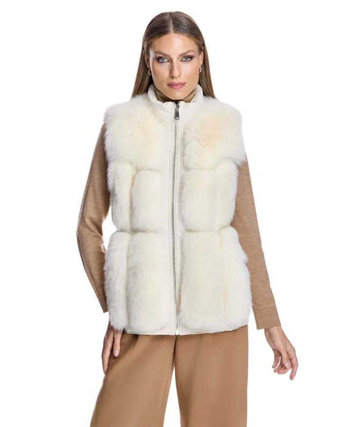 Vests Women039s Maximilian Fox Polyester Vest