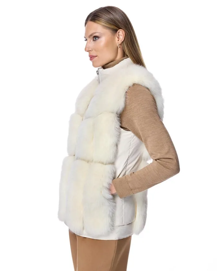 Vests Women039s Maximilian Fox Polyester Vest