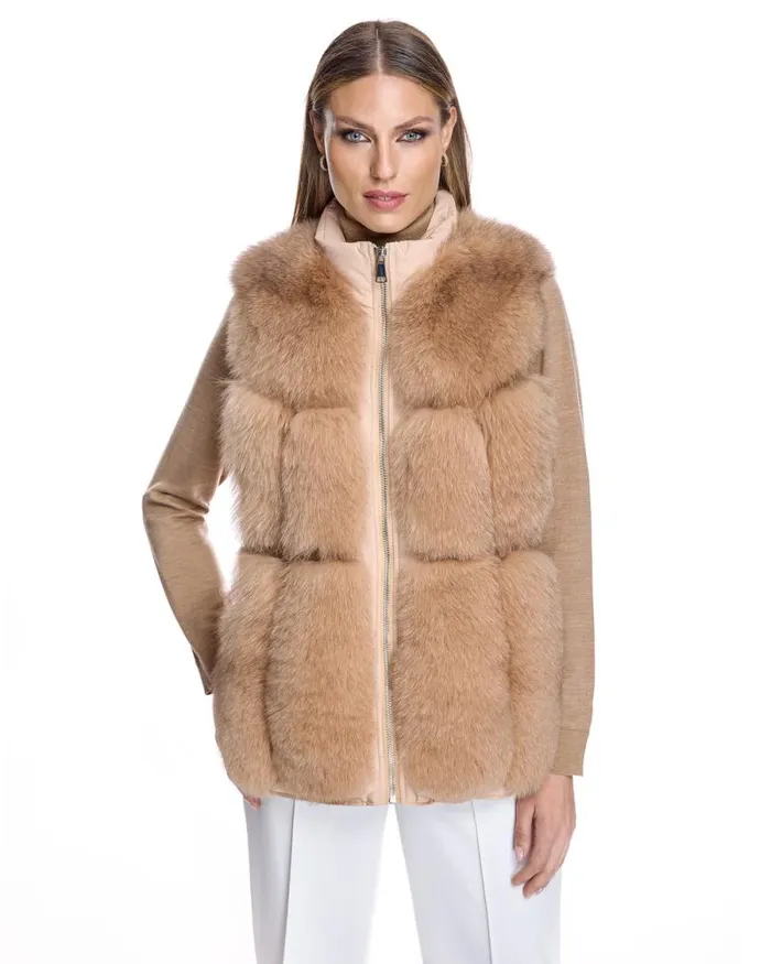Vests Women039s Maximilian Fox Polyester Vest