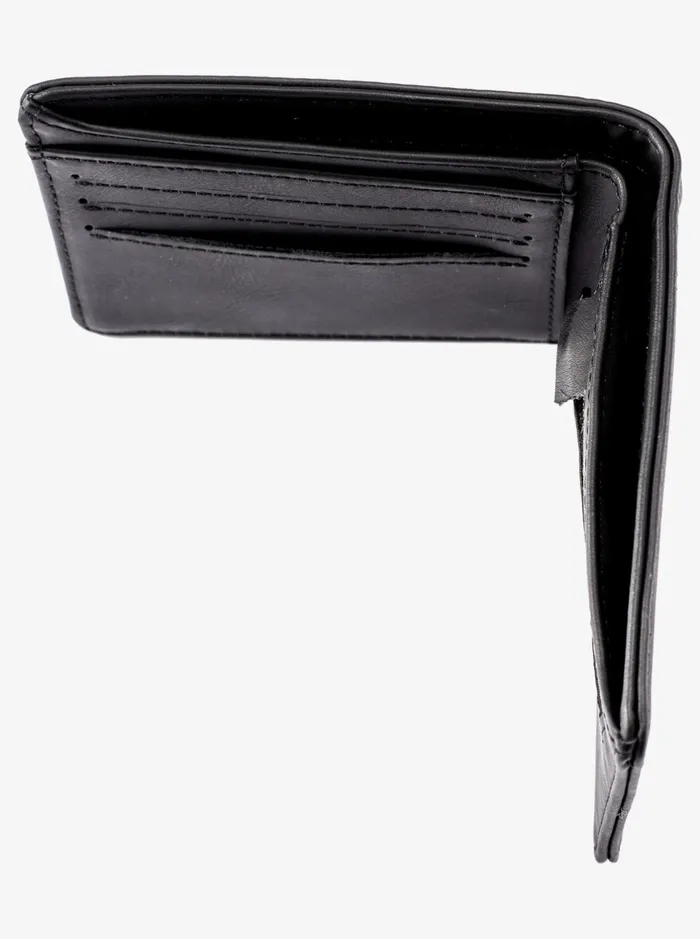 Wallets Men Quiksilver Slim Rays BiFold Wallet Black Wallets Men Quiksilver Slim Rays BiFold Wallet Black