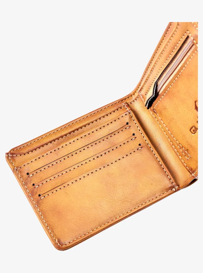 Wallets Men Quiksilver Slim Rays BiFold Wallet Chocolate Brown Wallets Men Quiksilver Slim Rays BiFold Wallet Chocolate Brown