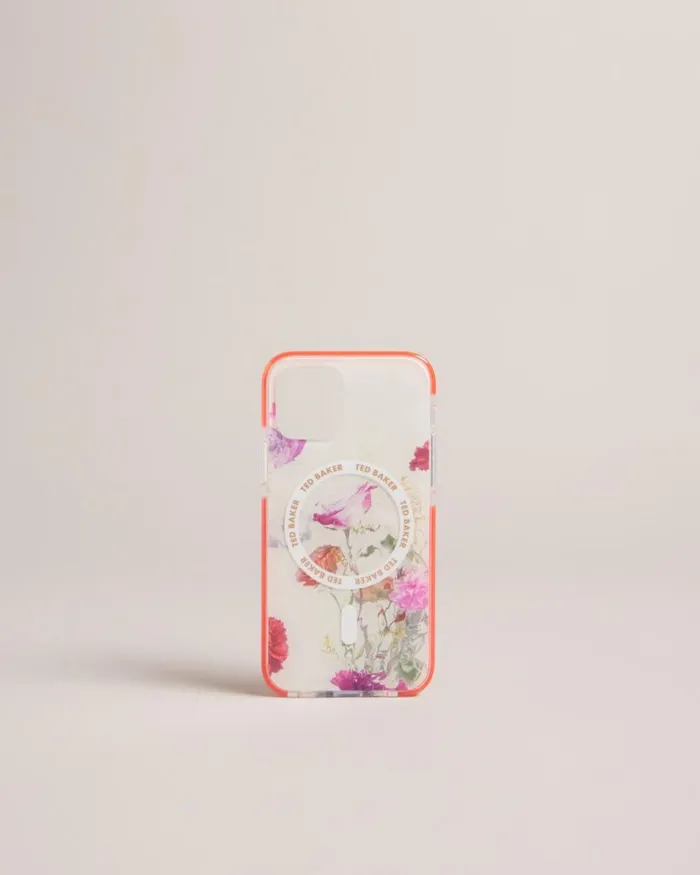 Watercolour Floral Antishock IPhone 12 And 12 Pro Case White Women Ted Baker Tech Accessories Watercolour Floral Antishock IPhone 12 And 12 Pro Case White Women Ted Baker Tech Accessories