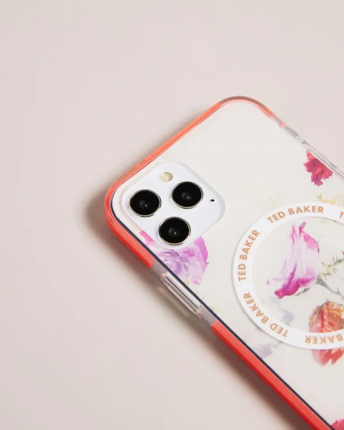 Watercolour Floral Antishock IPhone 12 And 12 Pro Case White Women Ted Baker Tech Accessories Watercolour Floral Antishock IPhone 12 And 12 Pro Case White Women Ted Baker Tech Accessories