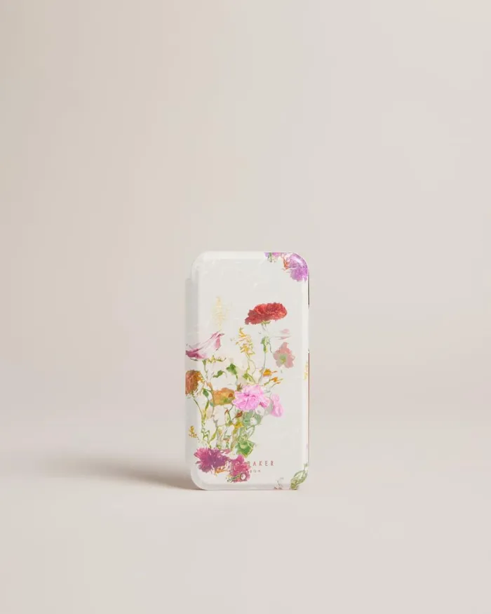 Watercolour Floral IPhone 12 And 12 Pro Mirror Case Pale Pink Women Ted Baker Tech Accessories Watercolour Floral IPhone 12 And 12 Pro Mirror Case Pale Pink Women Ted Baker Tech Accessories