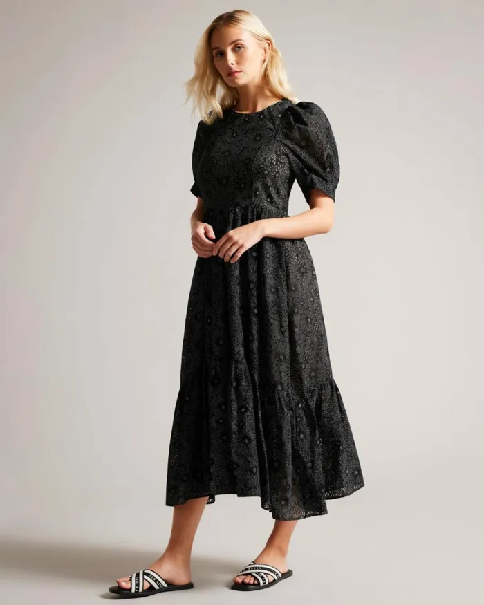 Webbing Strap Sandals Black Women Ted Baker Sandals and Sliders Webbing Strap Sandals Black Women Ted Baker Sandals and Sliders