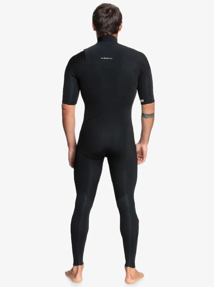 Wetsuits Men Quiksilver 22mm Everyday Sessions Short Sleeve Chest Zip Springsuit Black Wetsuits Men Quiksilver 22mm Everyday Sessions Short Sleeve Chest Zip Springsuit Black