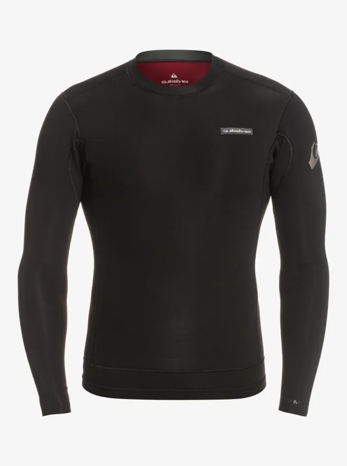 Wetsuits Men Quiksilver 2mm Everyday Sessions Long Sleeve Wetsuit Jacket Black Wetsuits Men Quiksilver 2mm Everyday Sessions Long Sleeve Wetsuit Jacket Black