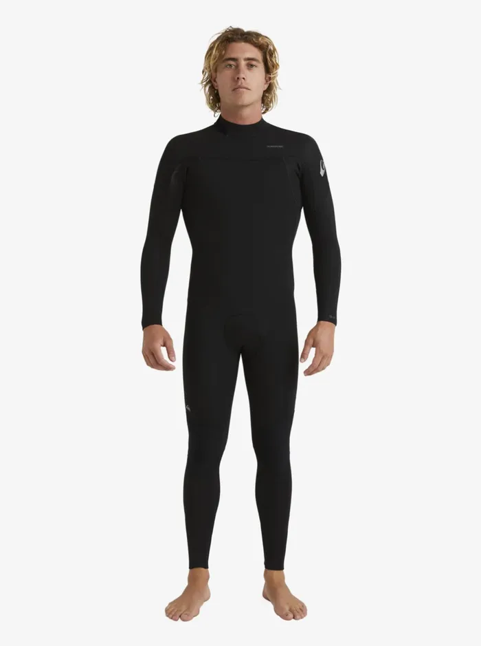 Wetsuits Men Quiksilver 32 Everyday Sessions BackZip Wetsuit Black