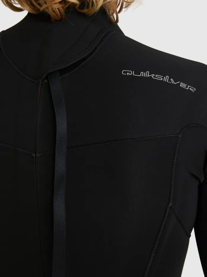 Wetsuits Men Quiksilver 32 Everyday Sessions BackZip Wetsuit Black Wetsuits Men Quiksilver 32 Everyday Sessions BackZip Wetsuit Black