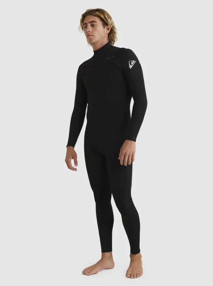 Wetsuits Men Quiksilver 32 Everyday Sessions ChestZip Wetsuit Black Wetsuits Men Quiksilver 32 Everyday Sessions ChestZip Wetsuit Black