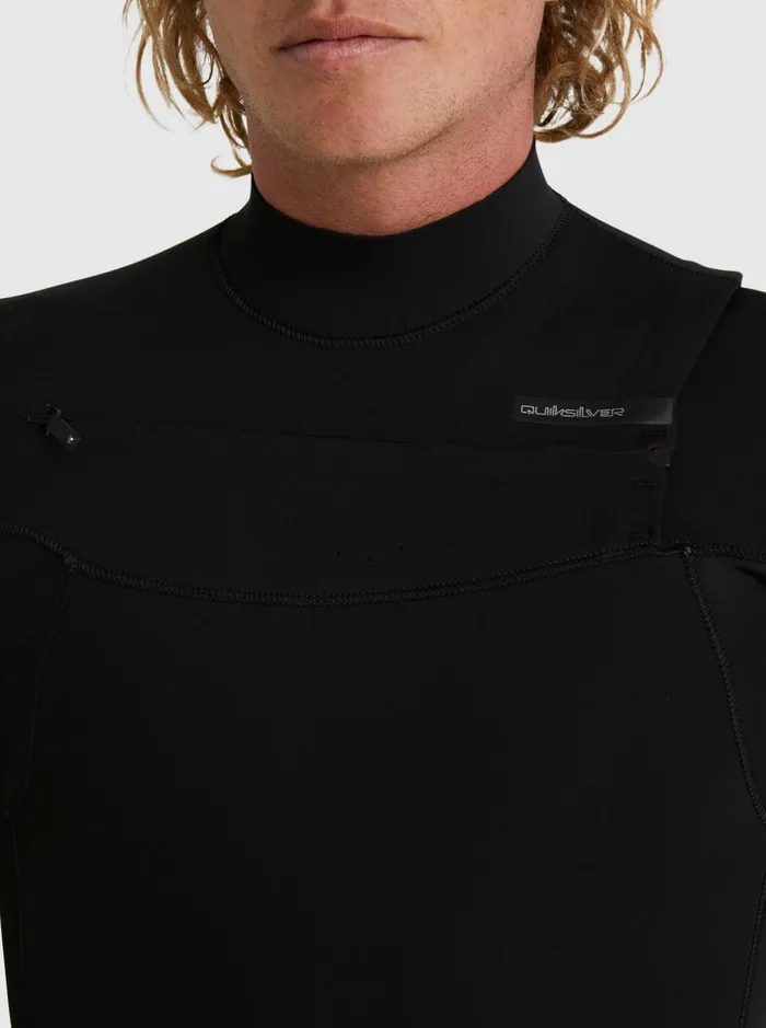 Wetsuits Men Quiksilver 32 Everyday Sessions ChestZip Wetsuit Black Wetsuits Men Quiksilver 32 Everyday Sessions ChestZip Wetsuit Black