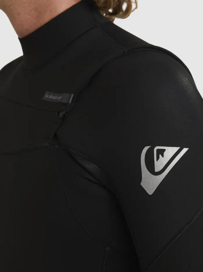 Wetsuits Men Quiksilver 32 Everyday Sessions ChestZip Wetsuit Black Wetsuits Men Quiksilver 32 Everyday Sessions ChestZip Wetsuit Black