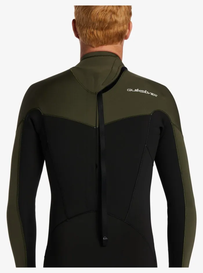 Wetsuits Men Quiksilver 32mm Everyday Sessions Back Zip Wetsuit Black Ash Wetsuits Men Quiksilver 32mm Everyday Sessions Back Zip Wetsuit Black Ash