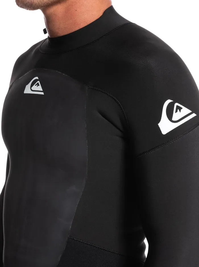 Wetsuits Men Quiksilver 32mm Prologue Back Zip Wetsuit Black Wetsuits Men Quiksilver 32mm Prologue Back Zip Wetsuit Black