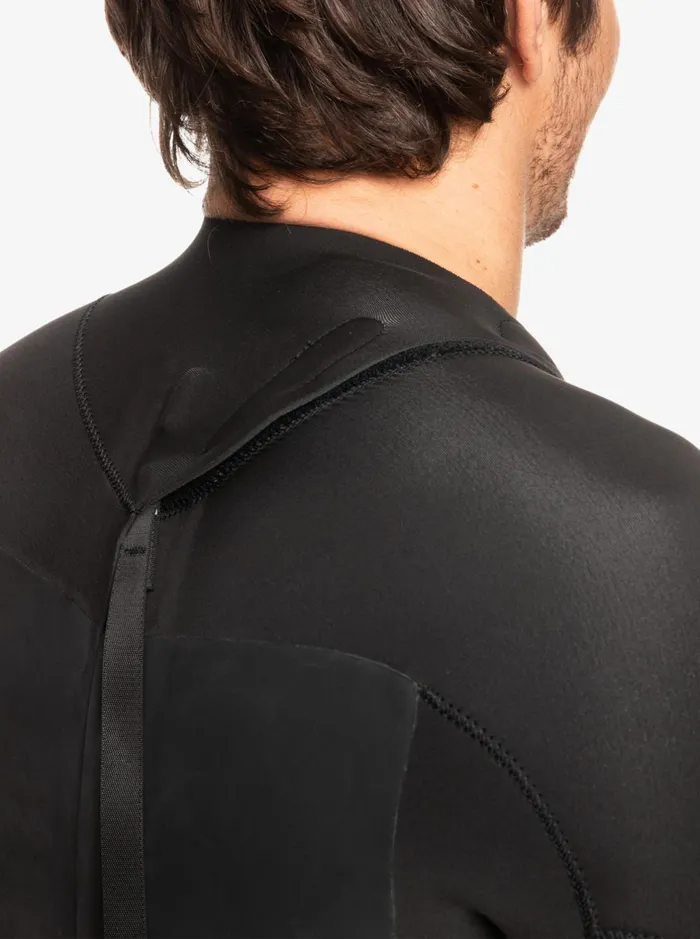 Wetsuits Men Quiksilver 32mm Prologue Back Zip Wetsuit Black Wetsuits Men Quiksilver 32mm Prologue Back Zip Wetsuit Black