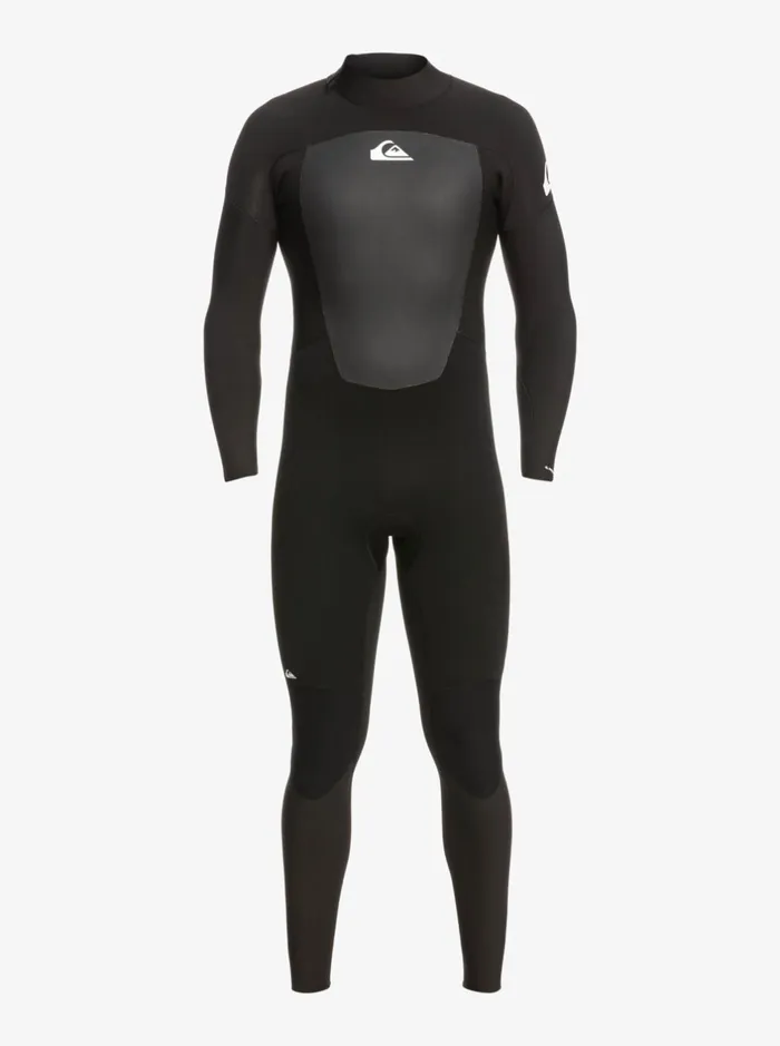 Wetsuits Men Quiksilver 32mm Prologue Back Zip Wetsuit Black Wetsuits Men Quiksilver 32mm Prologue Back Zip Wetsuit Black