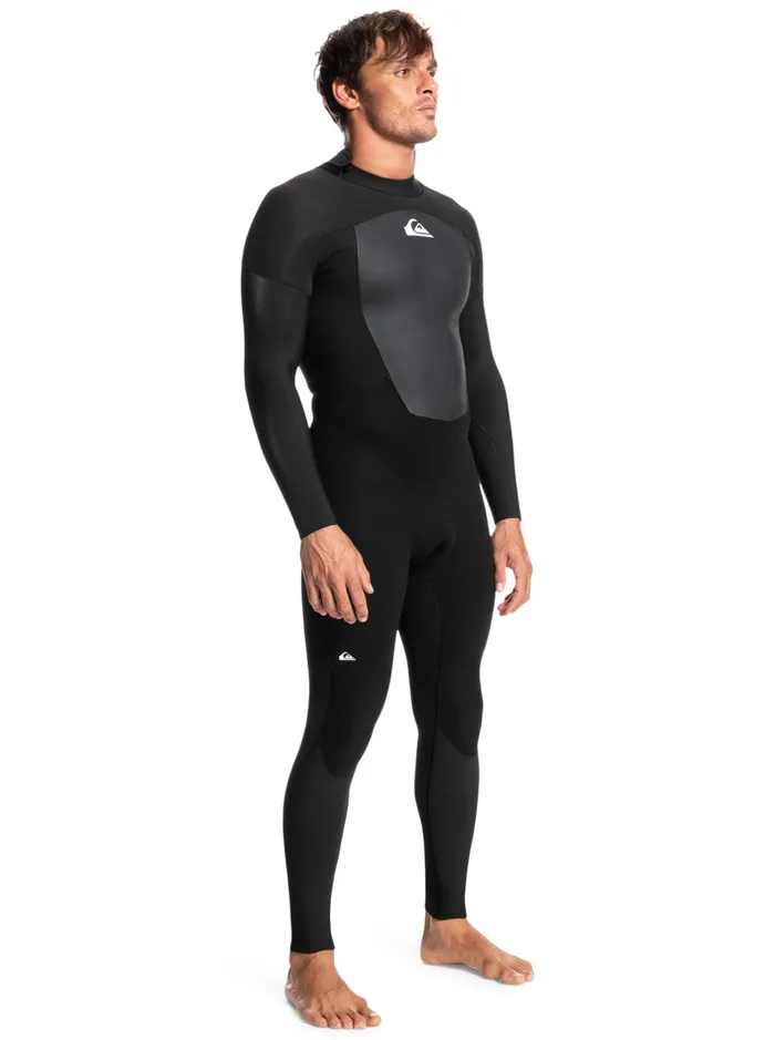 Wetsuits Men Quiksilver 32mm Prologue Back Zip Wetsuit Black Wetsuits Men Quiksilver 32mm Prologue Back Zip Wetsuit Black