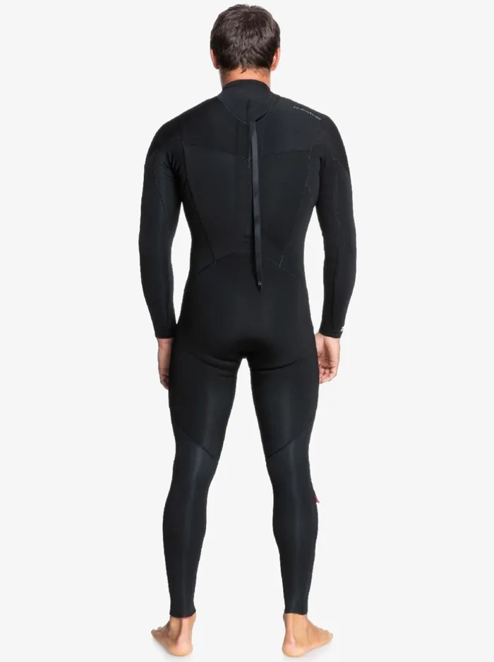 Wetsuits Men Quiksilver 43mm Everyday Sessions Back Zip Wetsuit Black Wetsuits Men Quiksilver 43mm Everyday Sessions Back Zip Wetsuit Black