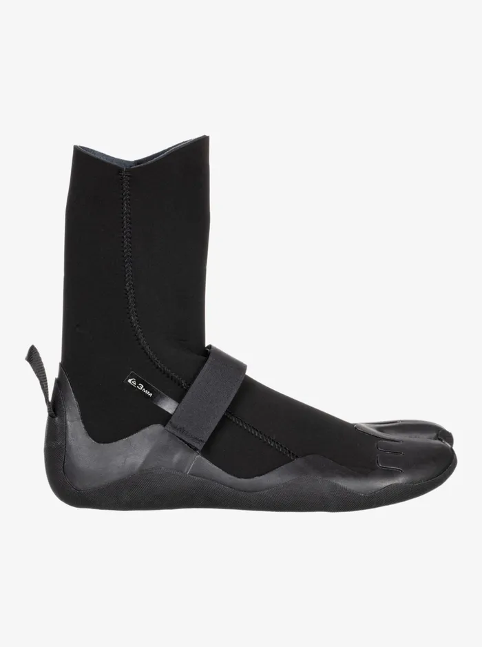 Wetsuits Men Quiksilver 5mm Everyday Sessions Split Toe Wetsuit Boots Black Wetsuits Men Quiksilver 5mm Everyday Sessions Split Toe Wetsuit Boots Black