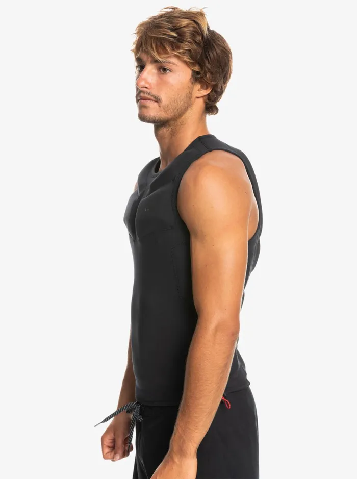 Wetsuits Men Quiksilver Highline Pro Impact Vest Black Wetsuits Men Quiksilver Highline Pro Impact Vest Black