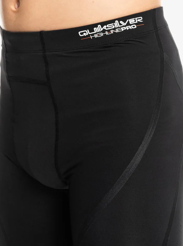 Wetsuits Men Quiksilver Highline Pro Surf Compression Short Black Wetsuits Men Quiksilver Highline Pro Surf Compression Short Black