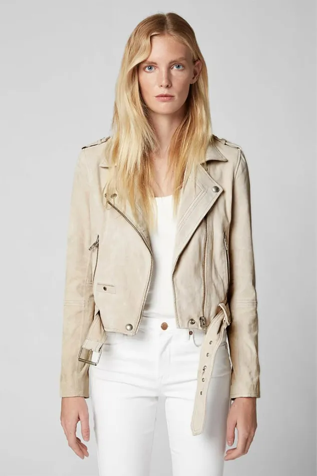 White Sand Jacket Women Blank NYC Jackets
