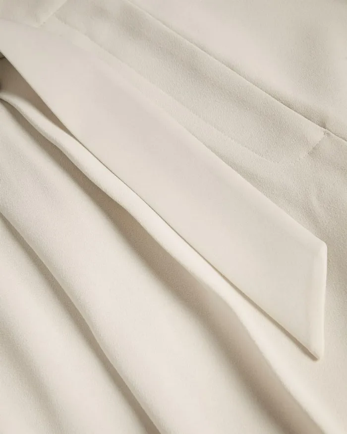 Wide Leg Trousers With Pleat Detail Natural Women Ted Baker Clothing Wide Leg Trousers With Pleat Detail Natural Women Ted Baker Clothing