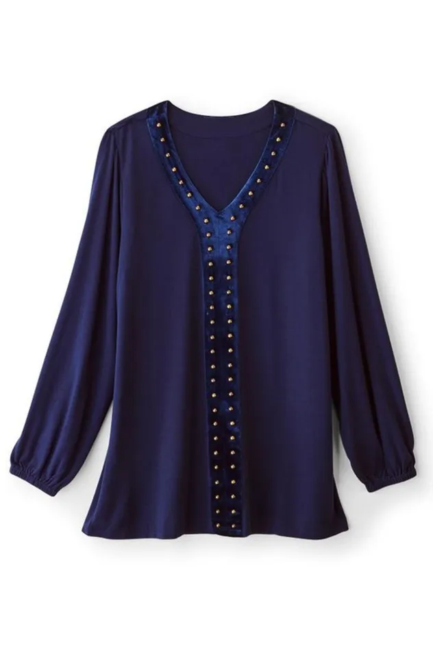 Women Adornment Top Cabernet Soft Surroundings Tops Women Adornment Top Cabernet Soft Surroundings Tops