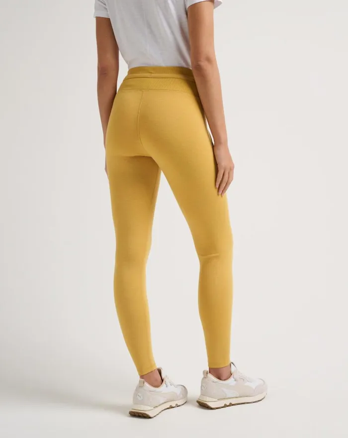 Women All Bottoms TravisMathew BEYOND THE COAST PONTE PANT Heather Bright Gold Women All Bottoms TravisMathew BEYOND THE COAST PONTE PANT Heather Bright Gold