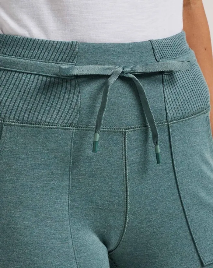 Women All Bottoms TravisMathew BEYOND THE COAST PONTE PANT Heather North Atlantic Women All Bottoms TravisMathew BEYOND THE COAST PONTE PANT Heather North Atlantic