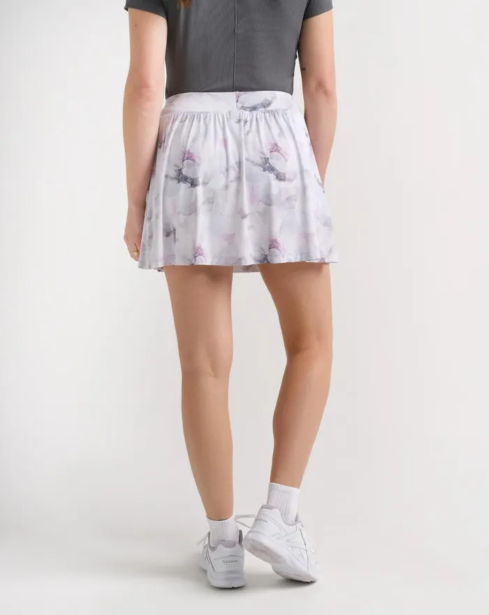 Women All Bottoms TravisMathew SAPPHIRE SUNRISE SKORT Light Grey
