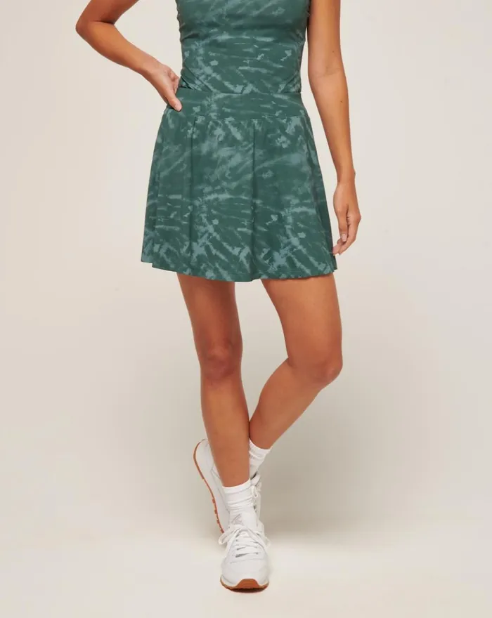 Women All Bottoms TravisMathew SAPPHIRE SUNRISE SKORT North Atlantic Multi