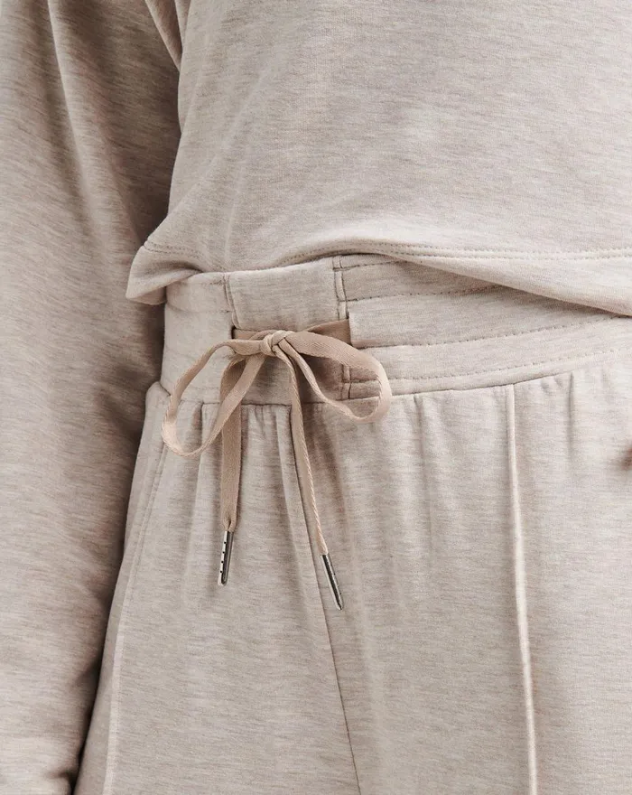 Women All Bottoms TravisMathew STUDIO CITY CLOUD FRENCH TERRY PANTS Heather Atmosphere